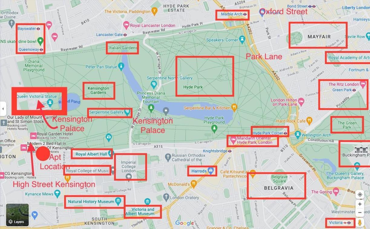 2 Bedroom Flat In Diplomatic Enclave In Kensington Apartment London